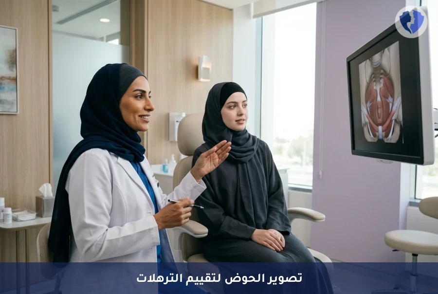 اطمئني على صحة عضلات الحوض - تصوير الحوض ثلاثي ورباعي الأبعاد (3D/4D) لتقييم الترهلات