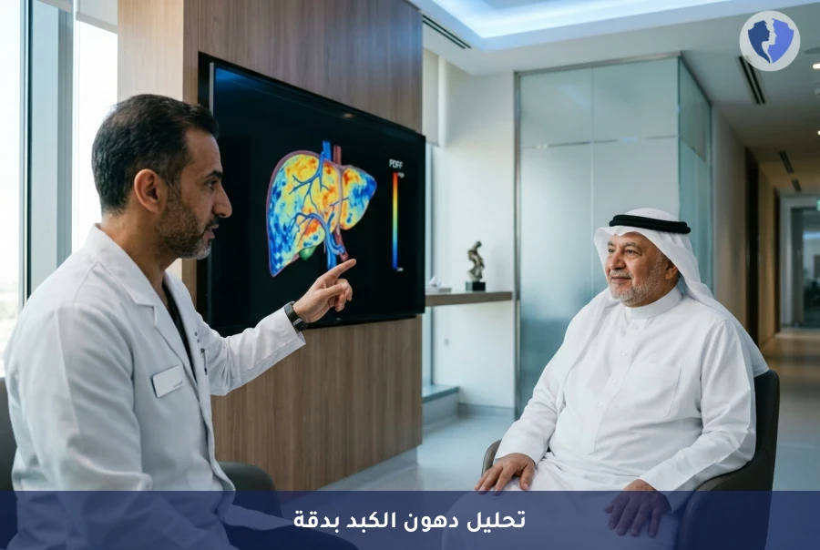 دقة متناهية لقياس دهون الكبد - تصوير الرنين المغناطيسي لقياس دهون الكبد (PDFF)