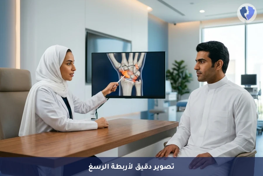 اطمئن على سلامة معصمك - تصوير الرنين المغناطيسي للرسغ - بروتوكول إصابات (TFCC)