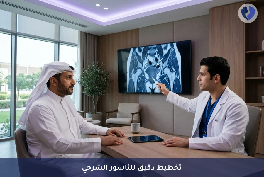 تشخيص دقيق للناسور بالرنين المغناطيسي - تصوير الرنين المغناطيسي للناسور الشرجي (Perianal MRI)