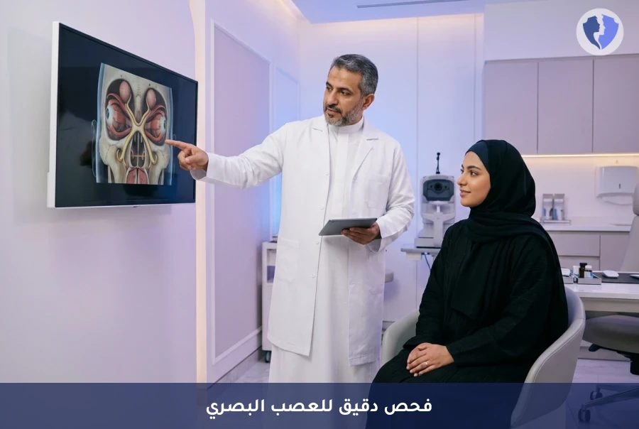 رؤية واضحة ودقيقة لصحة عينيك - تصوير الرنين المغناطيسي لمحجر العين والعصب البصري (MRI)