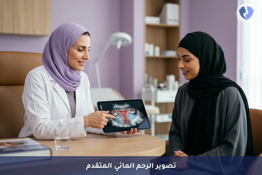رؤية أوضح لرحم صحي - تصوير السونار المائي للرحم (SIS)