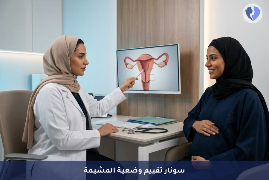 اطمئني على وضعية مشيمتك بدقة - تصوير السونار لتقييم وضعية المشيمة وعنق الرحم