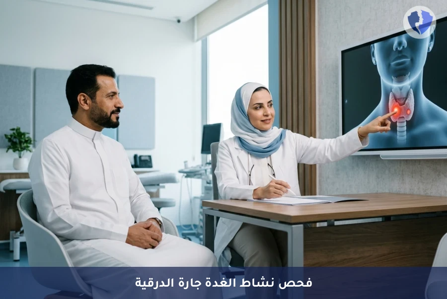 فحص دقيق لنشاط جارات الدرقية - تصوير المسح الذري للغدد جارات الدرقية (Sestamibi Scan)