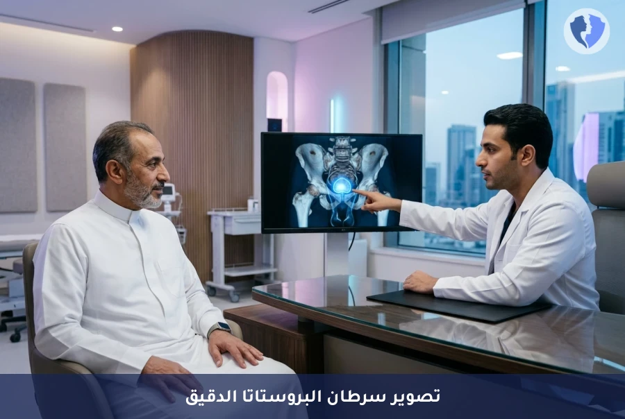 دقة متناهية في فحص البروستاتا - تصوير بوزيتروني ومقطعي لسرطان البروستاتا (Ga-68 PSMA PET/CT)