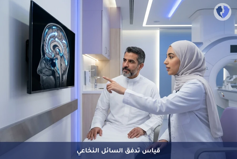 دقة تشخيص تدفق السائل النخاعي - تصوير تدفق السائل النخاعي بالرنين المغناطيسي (MRI CSF Flow)