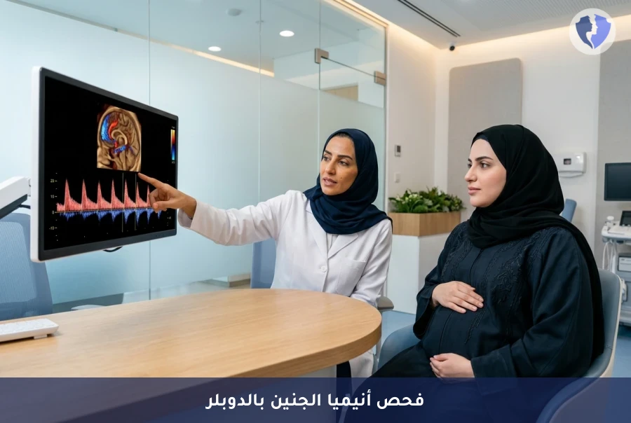 اطمئن على صحة جنينك بدقة - تصوير دوبلر لقياس سرعة تدفق الشريان الدماغي الأوسط للجنين (MCA-PSV)
