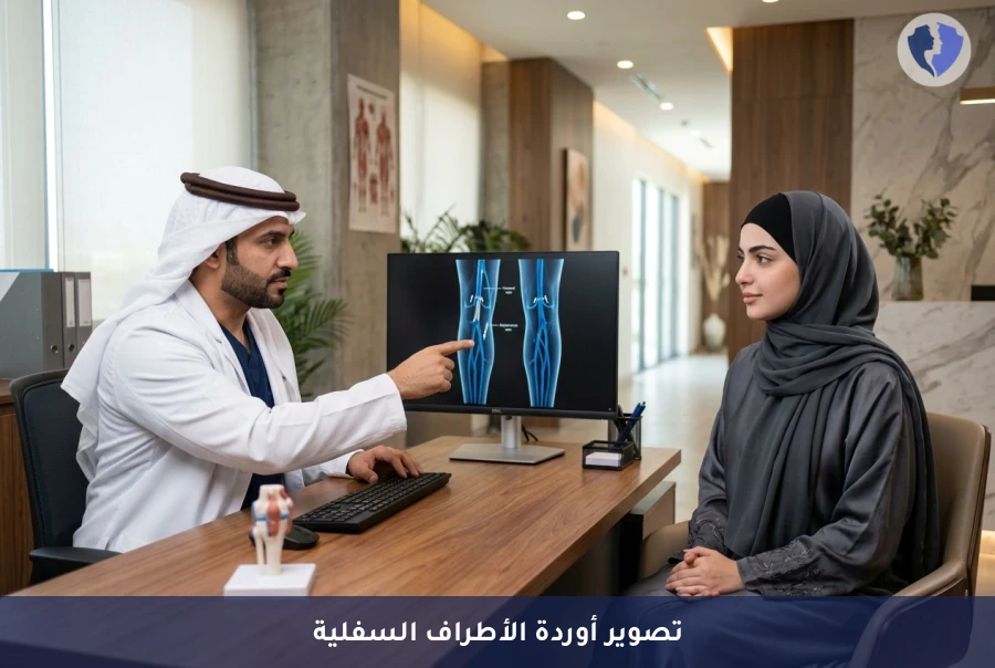 اطمئن على سلامة أوردة ساقيك - تصوير دوبلر ملون لأوردة الطرف السفلي