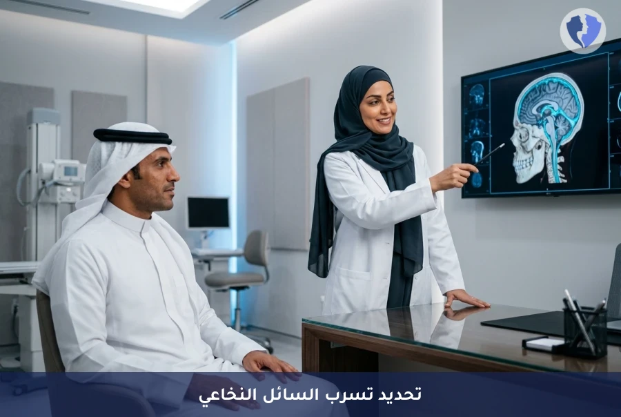 اكتشف بدقة تسرب السوائل الدماغية - تصوير صهاريج الدماغ بالأشعة المقطعية (CT Cisternography)