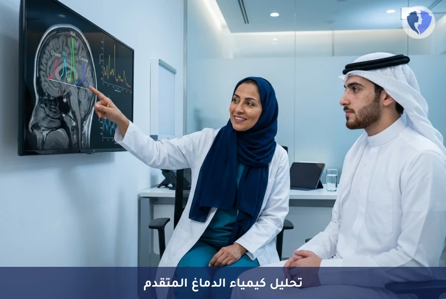 افهم صحة دماغك بدقة فائقة - تصوير مطيافية الرنين المغناطيسي للدماغ (MRS)