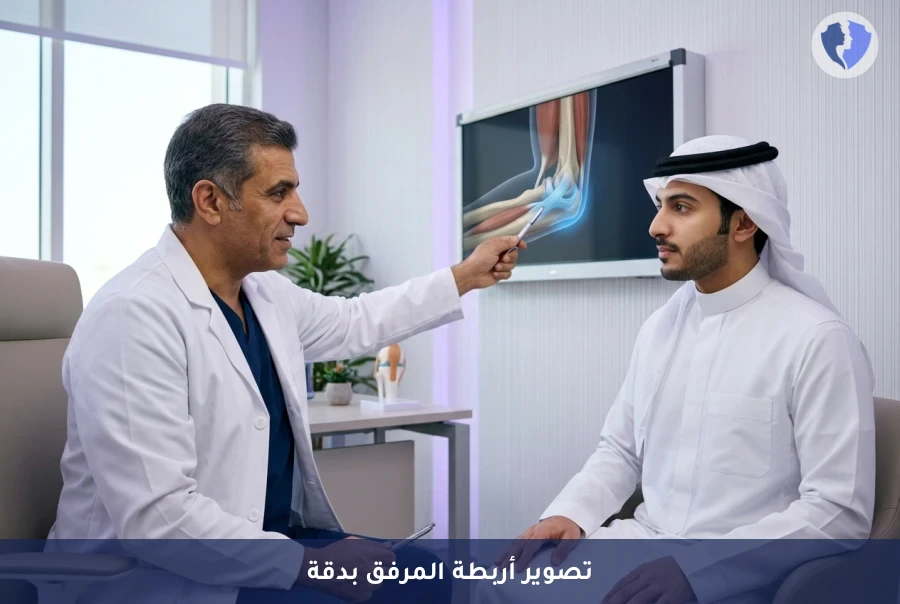 اطمئن على سلامة مرفقك - تصوير مفصل المرفق بالرنين المغناطيسي (UCL Protocol)