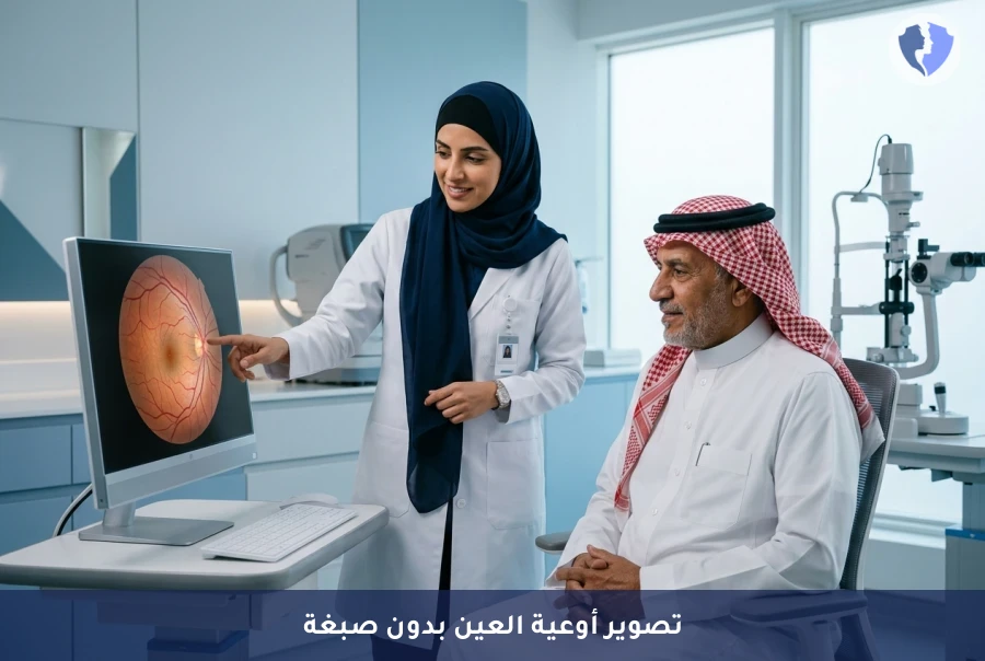 تصوير أوعية العين بدقة - تصوير مقطعي للأوعية الدموية للعين بدون صبغة (OCT-A)