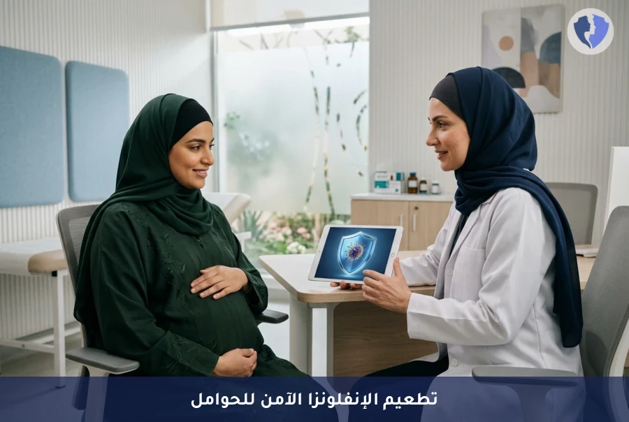 حماية لكِ ولجنينكِ من الإنفلونزا - تطعيم الإنفلونزا الموسمية للحامل