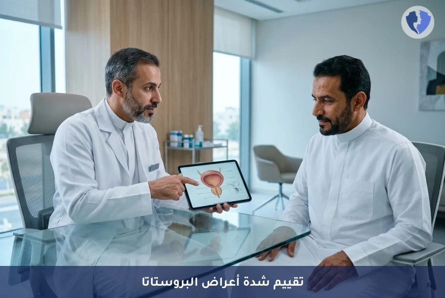 اطمئن على صحة البروستاتا الآن - تقييم أعراض تضخم البروستاتا (IPSS)