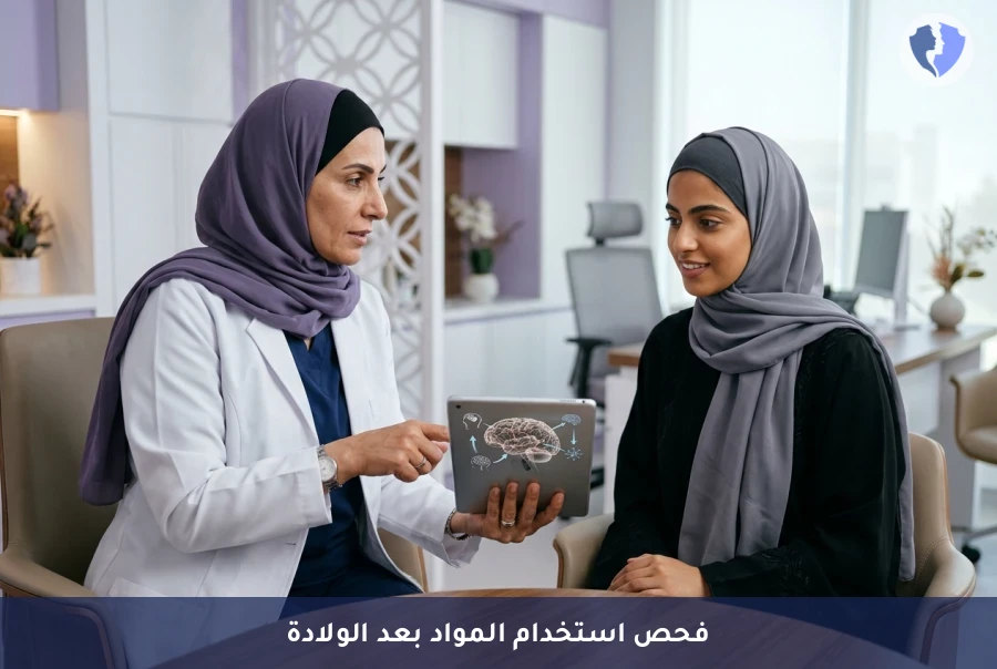دعمك النفسي لصحة أفضل بعد الولادة - تقييم استخدام المواد المخدرة أو الكحول بعد الولادة