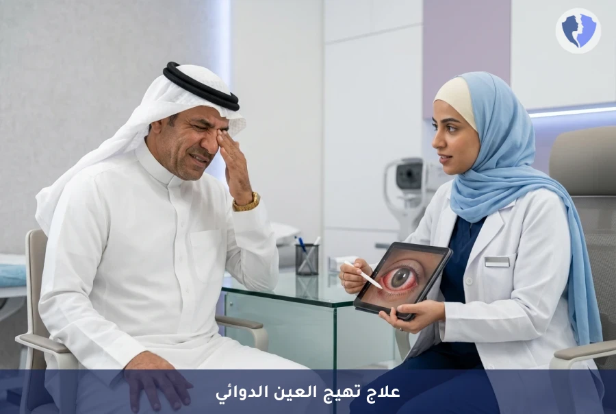 احمِ عينيك من آثار الأدوية - تقييم تهيج العين بسبب الأدوية الموضعية (Medicamentosa)