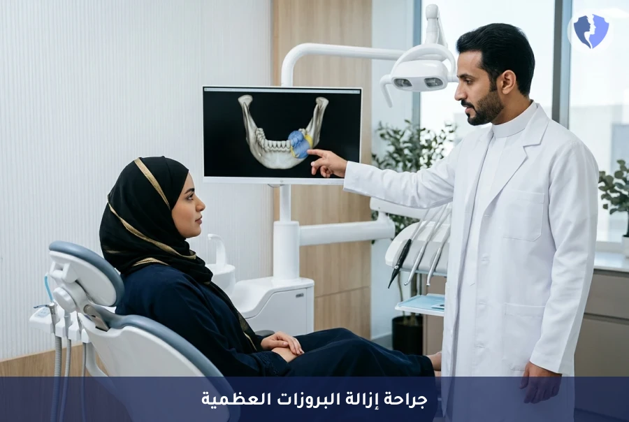 استعد راحة فمك بابتسامة مثالية - جراحة استئصال البروزات العظمية في الفك (Torus Removal)