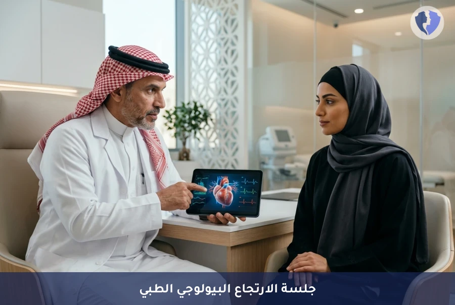 تحكم في توترك بذكاء - جلسة الارتجاع البيولوجي (بيوفيدباك)