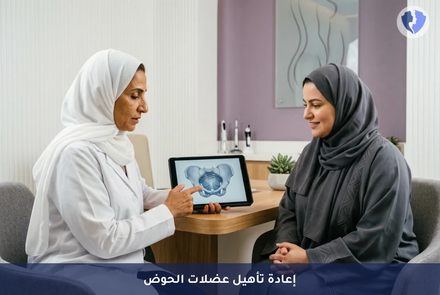 استعد السيطرة على عضلات الحوض - جلسة الارتجاع البيولوجي وإعادة تأهيل عضلات الحوض