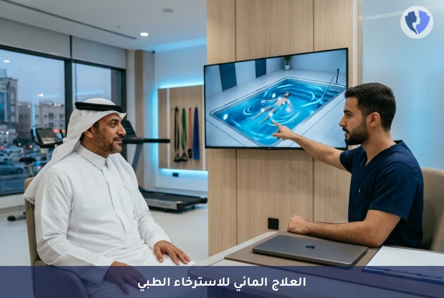 استعد نشاطك بالعلاج المائي - جلسة العلاج المائي للاسترخاء (Hydrotherapy)