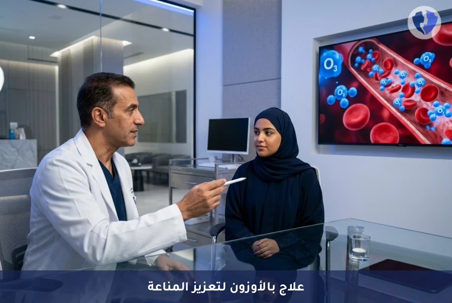 استعد حيويتك بالعلاج بالأوزون - جلسة العلاج بالأوزون (Ozone Therapy)