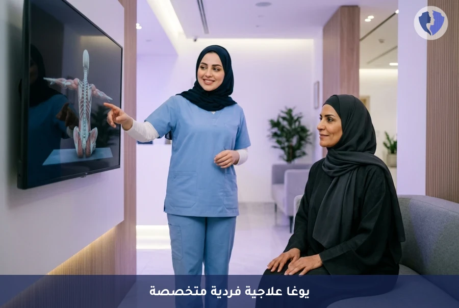 استعد توازنك باليوغا العلاجية - جلسة اليوغا العلاجية الفردية