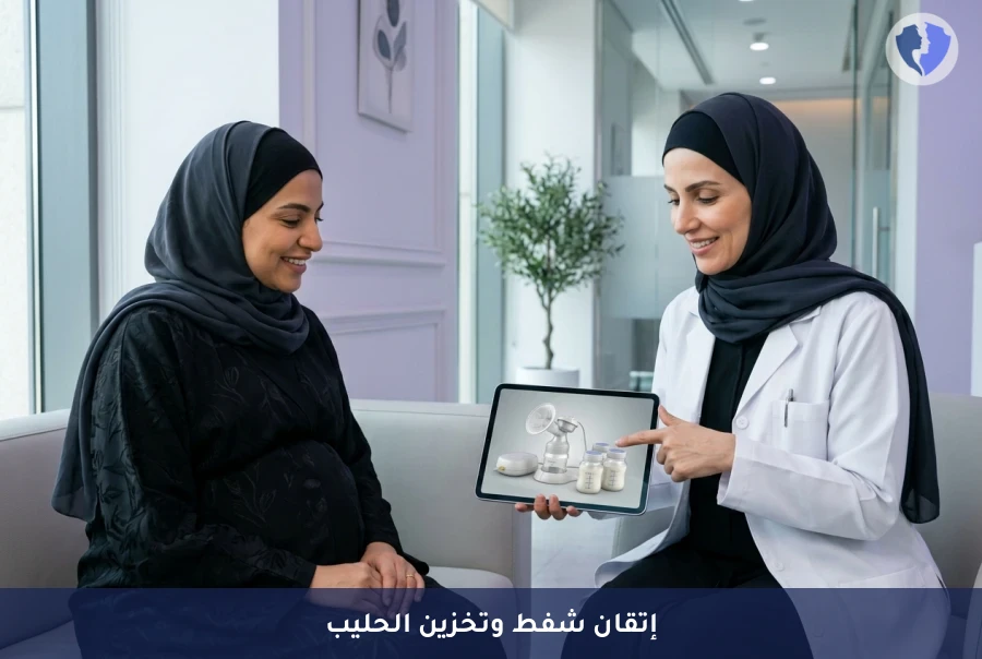 استعدي لرحلة الرضاعة بنجاح | جلسة تثقيفية حول مضخات الحليب وتخزينه
