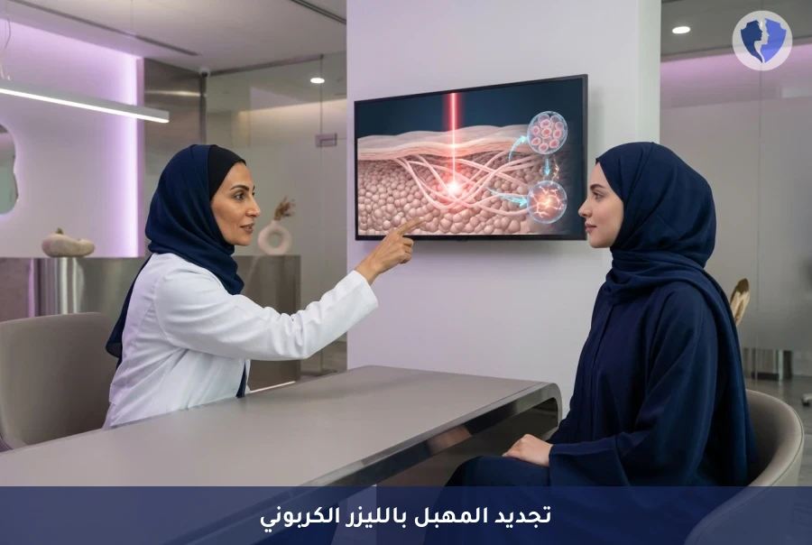 تجديد وحيوية المنطقة الحميمة بالليزر بدون جراحة - جلسة تجديد المهبل بالليزر (Fractional Laser)