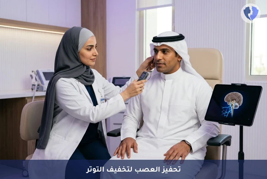 وازن جهازك العصبي بذكاء - جلسة تحفيز العصب الحائر عبر الجلد (tVNS)