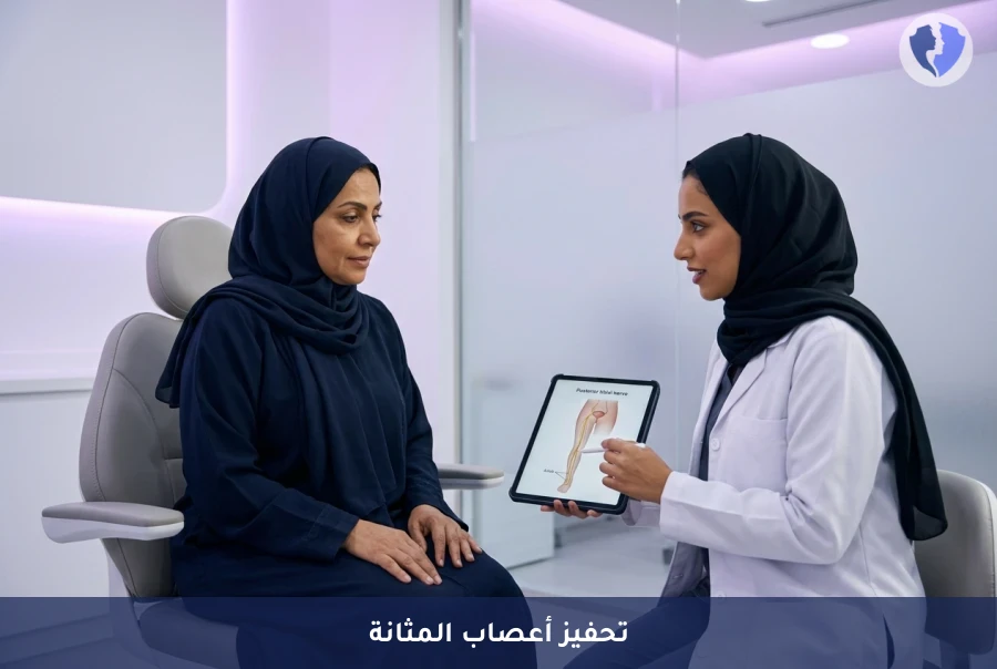 علاج سلس البول بفعالية وأمان - جلسة تحفيز العصب الظنبوبي (PTNS)