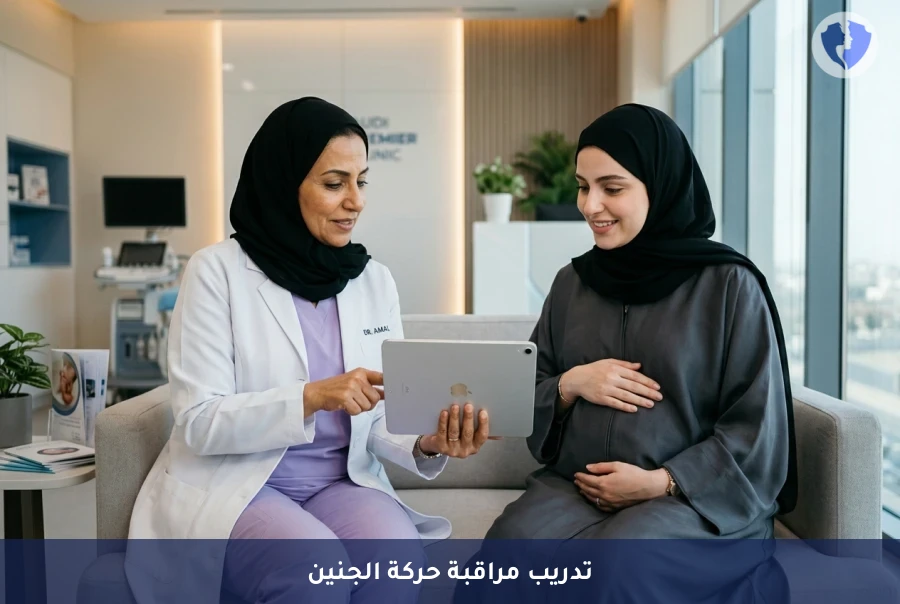 اطمئني على حركة جنينك يومياً - جلسة تدريب الأم على مراقبة حركة الجنين