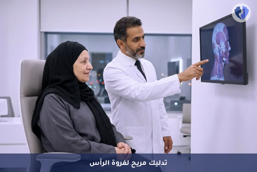 استرخِ وجدد نشاطك مع تدليك الفروة - جلسة تدليك فروة الرأس الاسترخائي