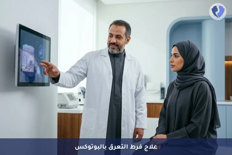 وداعاً لإحراج فرط التعرق - جلسة حقن البوتوكس لعلاج فرط التعرق