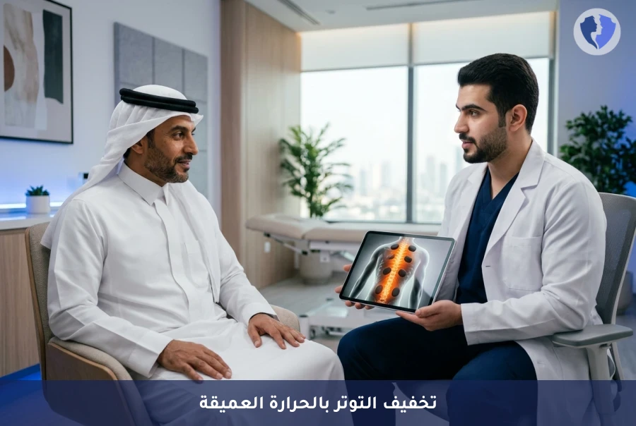 استرخِ بعمق مع الأحجار الساخنة - جلسة علاج التدليك بالأحجار الساخنة