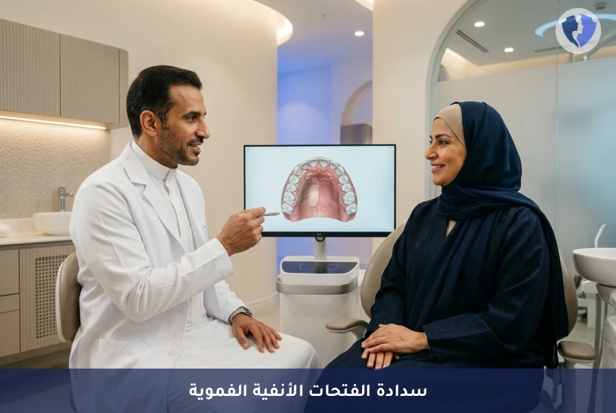 استعد قدرتك على النطق والبلع - جهاز سدادة الفتحات الأنفية الفموية (Obturator Prosthesis)