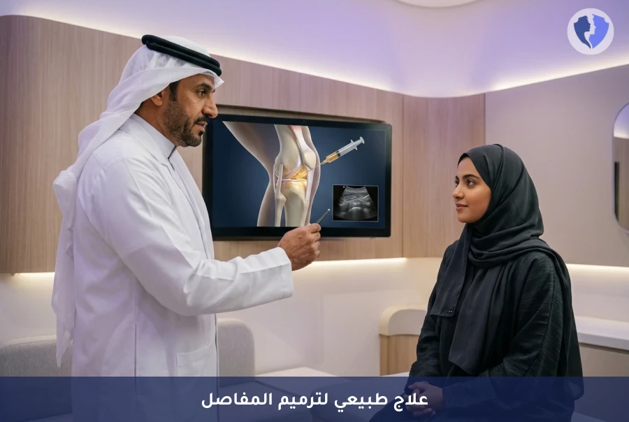 علاج المفاصل بحقن البلازما الموجهة - حقن البلازما الغنية بالصفائح (PRP) تحت إشراف السونار