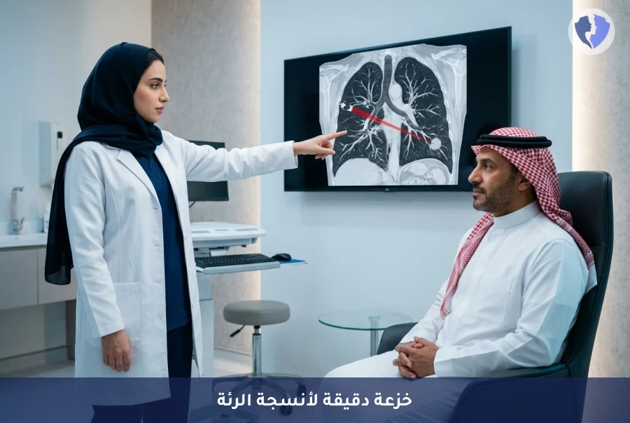 خزعة الرئة: تشخيص دقيق وأمان - خزعة الرئة الموجهة بالأشعة المقطعية (CT-Guided Lung Biopsy)
