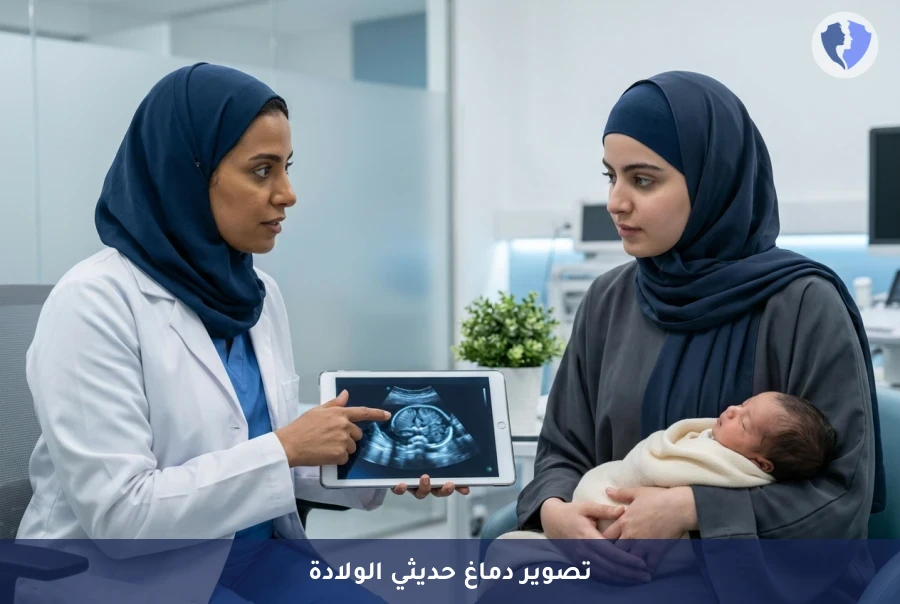 اطمئن على صحة دماغ رضيعك - سونار الدماغ لحديثي الولادة (Cranial Ultrasound)