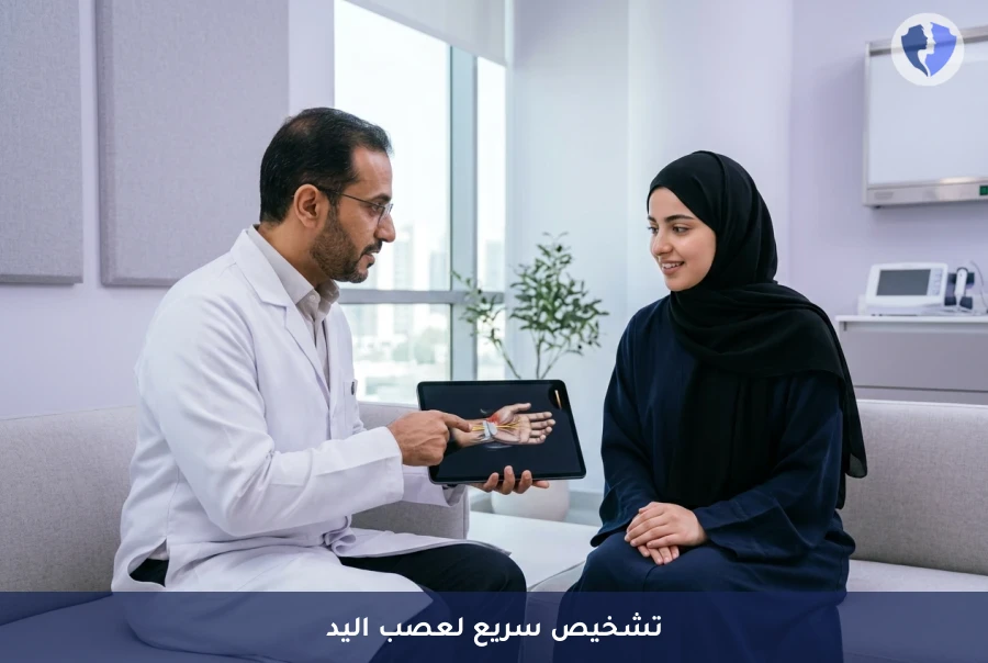 اطمئن على صحة أعصاب يدك - سونار النفق الرسغي للعصب المتوسط