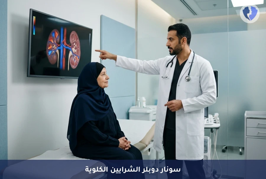 اطمئن على كفاءة شرايين كليتيك - سونار دوبلر على الشرايين الكلوية (Renal Artery Doppler)