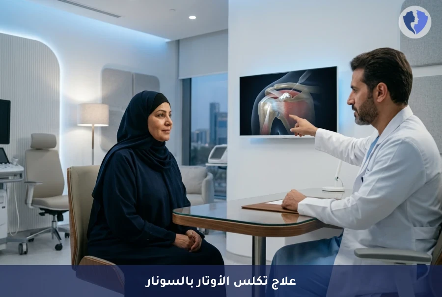 تخلص من آلام الكتف المزمنة - سونار علاجي لتفتيت وشفط تكلسات الأوتار (Barbotage)