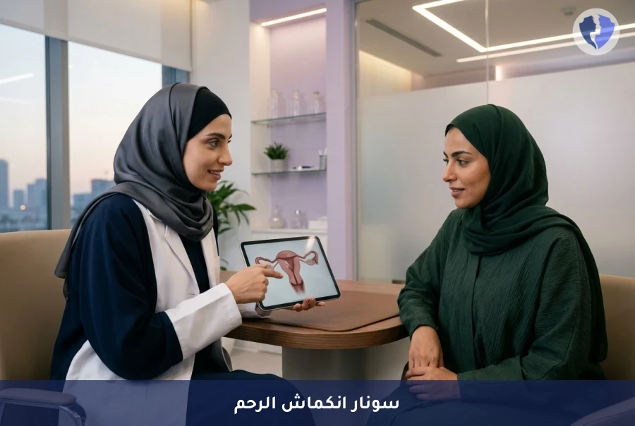 اطمئني على تعافي رحمك بعد الولادة - سونار فحص انكماش الرحم بعد الولادة
