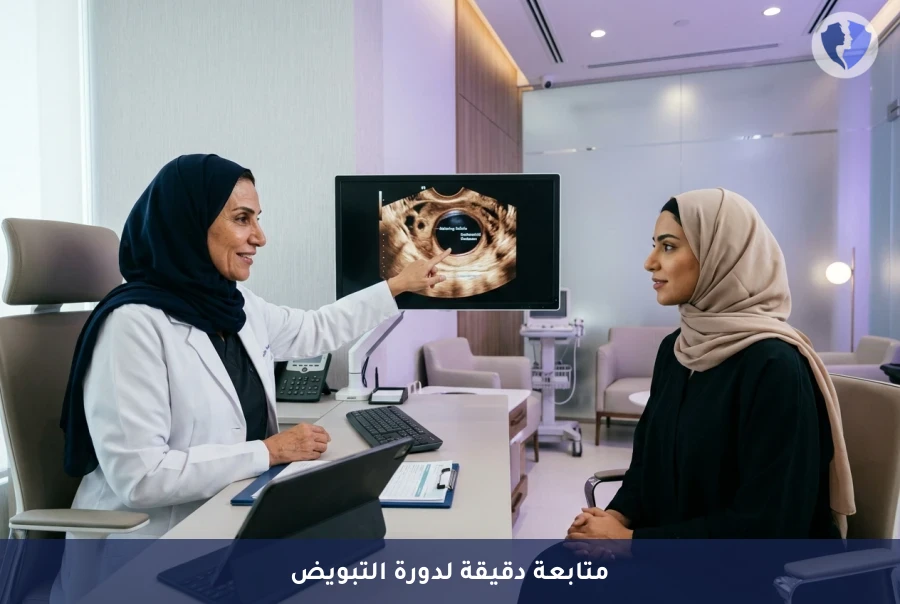 تابعي تبويضك بدقة لفرص حمل أفضل - سونار متابعة التبويض المهبلي (Follicular Tracking)