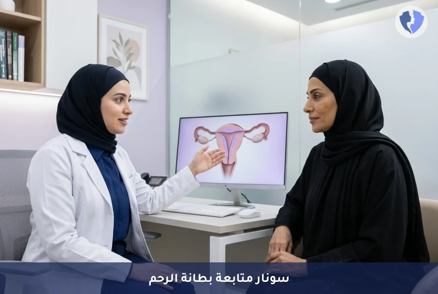 اطمئني على صحة الرحم - سونار متابعة سماكة بطانة الرحم لمستخدمات التاموكسيفين