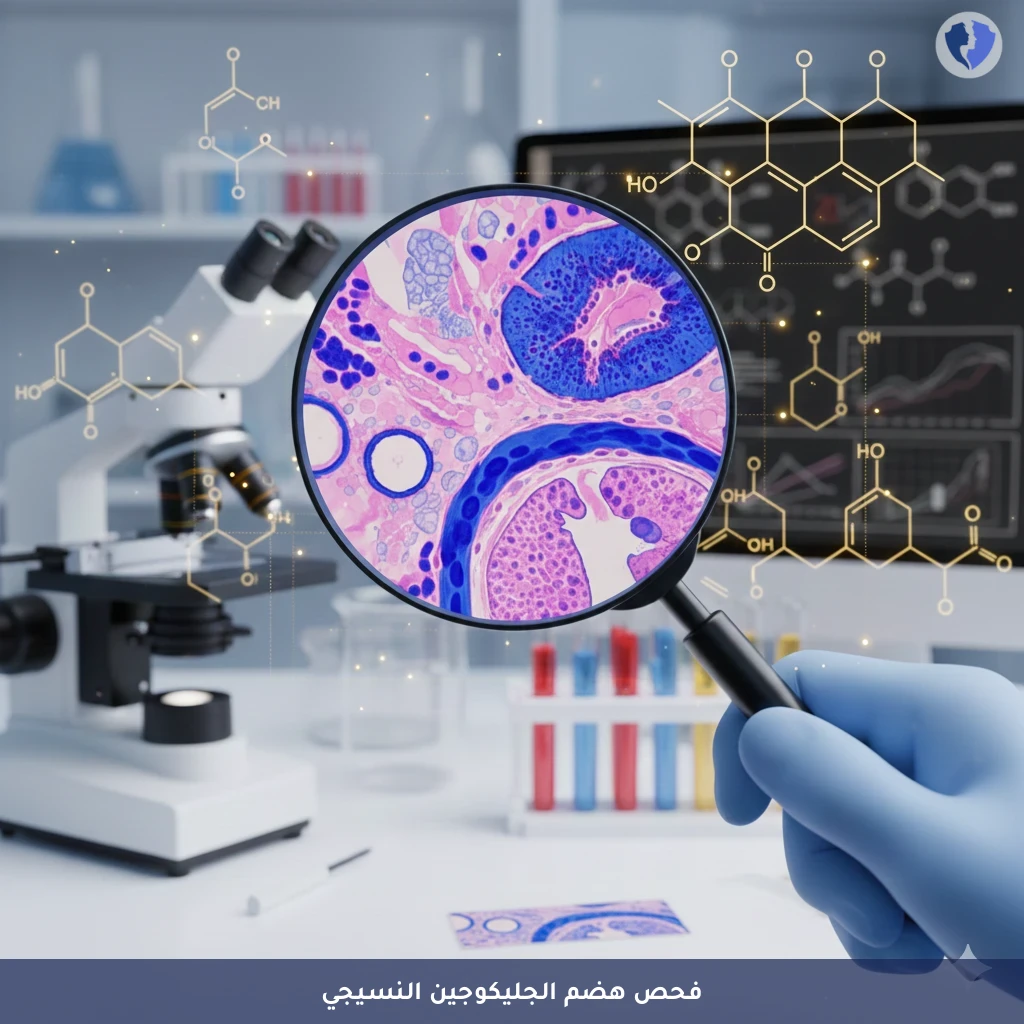 صبغة PASD التمييزية - صبغة شيف بحمض البيروديك مع الهضم (PASD)