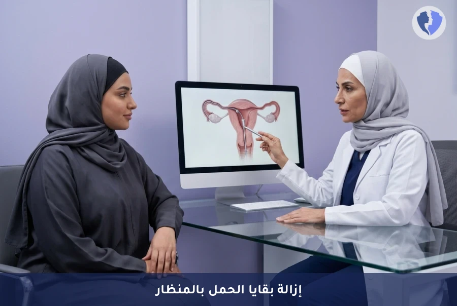 استعيدي صحتكِ بأمان بعد الحمل - عملية إزالة بقايا الحمل بالمنظار الرحمي