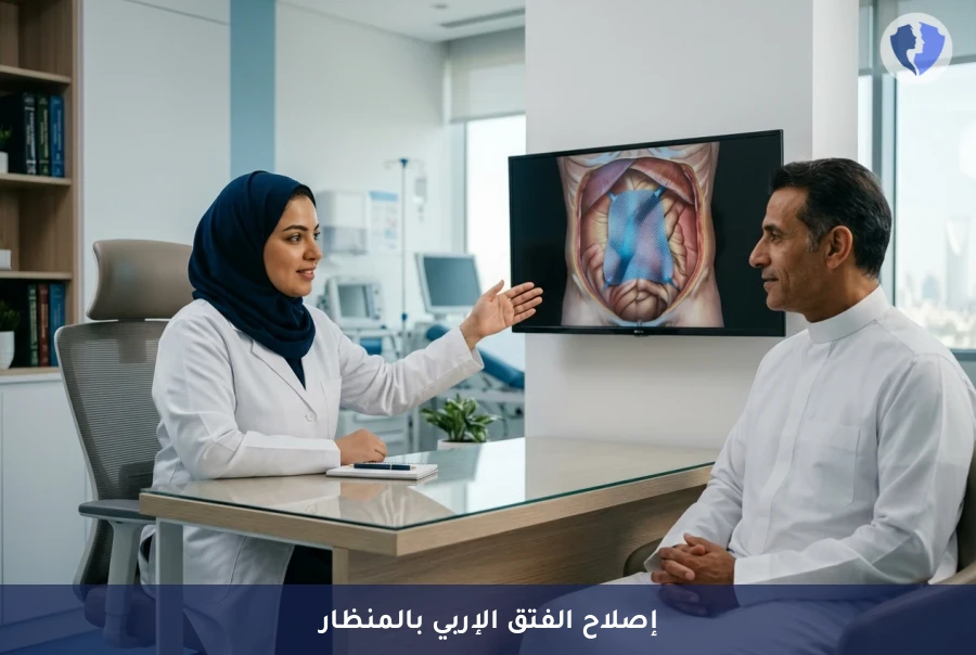 تخلص من الفتق الإربي بالمنظار - عملية إصلاح الفتق الإربي بالمنظار