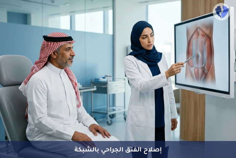 حل نهائي لآلام الفتق الجراحي - عملية إصلاح الفتق الجراحي بالشبكة