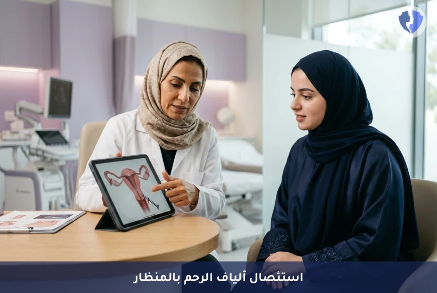 تخلصي من ألياف الرحم نهائياً - عملية استئصال ألياف الرحم بالمنظار الرحمي (النوع 0 و 1)