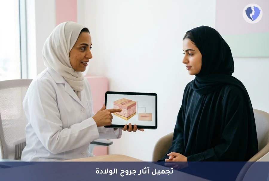 استعيدي جمالك وثقتك بعد الولادة - عملية تجميل آثار جروح الولادة والعمليات (Scar Revision)